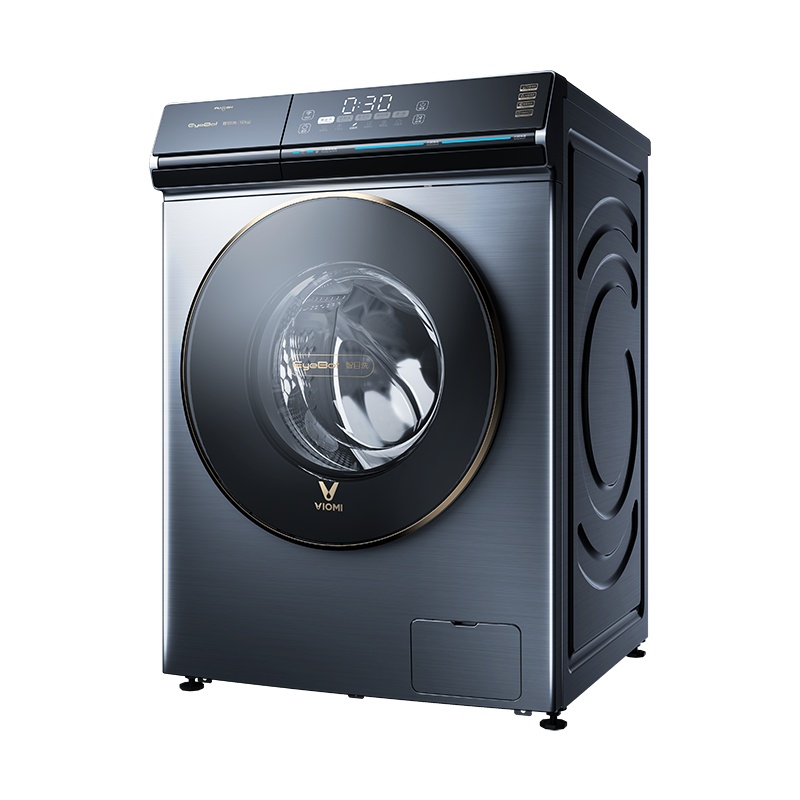 云米互联网洗衣机 12公斤智目洗 EyeBot 洗烘一体 智能投放 微光普智目洗 WM12FW-B3A