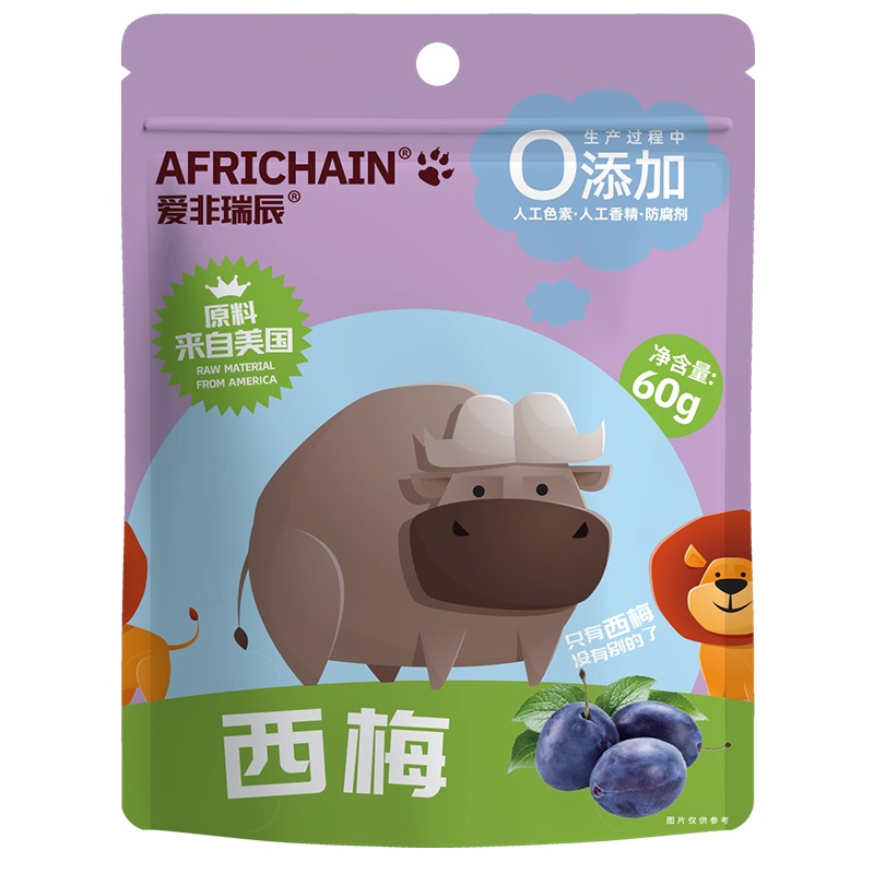 爱非瑞辰(AFRICHAIN)西梅 60g*4包