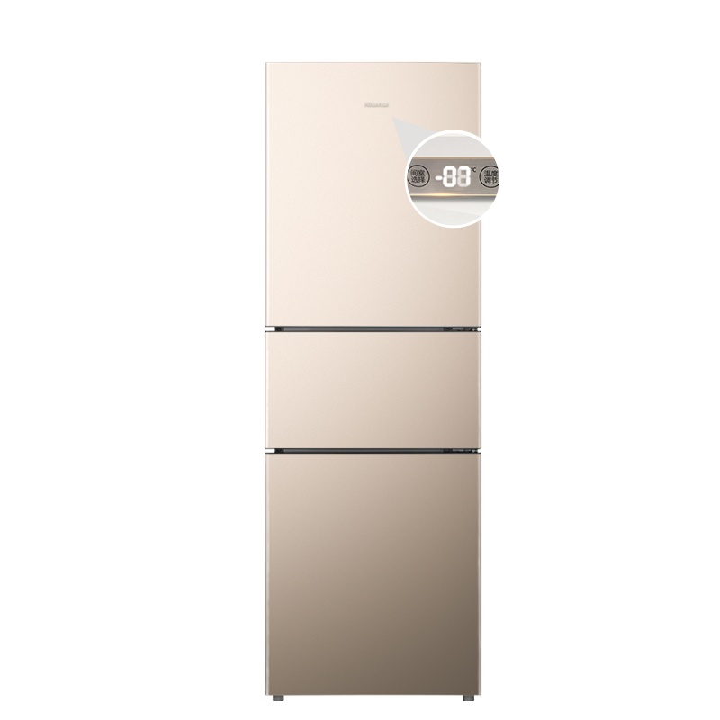 海信(Hisense) 252升 三门冰箱 风冷无霜 电脑控温 宽幅变温室 家用 BCD-252WYK1DS