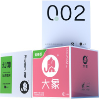 大象 避孕套 高潮女生 青春款 超薄002 (002超薄2只+高潮女生青春版10只+幻薄10只)共22只