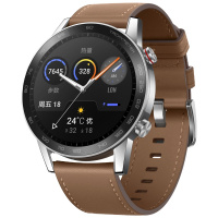 华为(HUAWEI) 荣耀手表2 46mm 亚麻棕 MagicWatch2