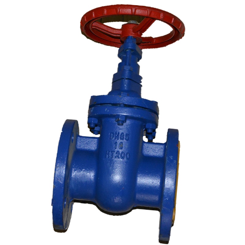 尧字远大铸铁法兰暗杆楔式闸阀Z45T-16 DN40 1个