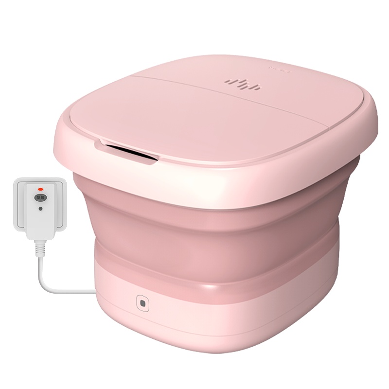 蓓慈(beici)折叠泡脚桶加热恒温家用泡脚盆全自动加热电动按摩漏电保护开关恒温足浴盆BZ312B2