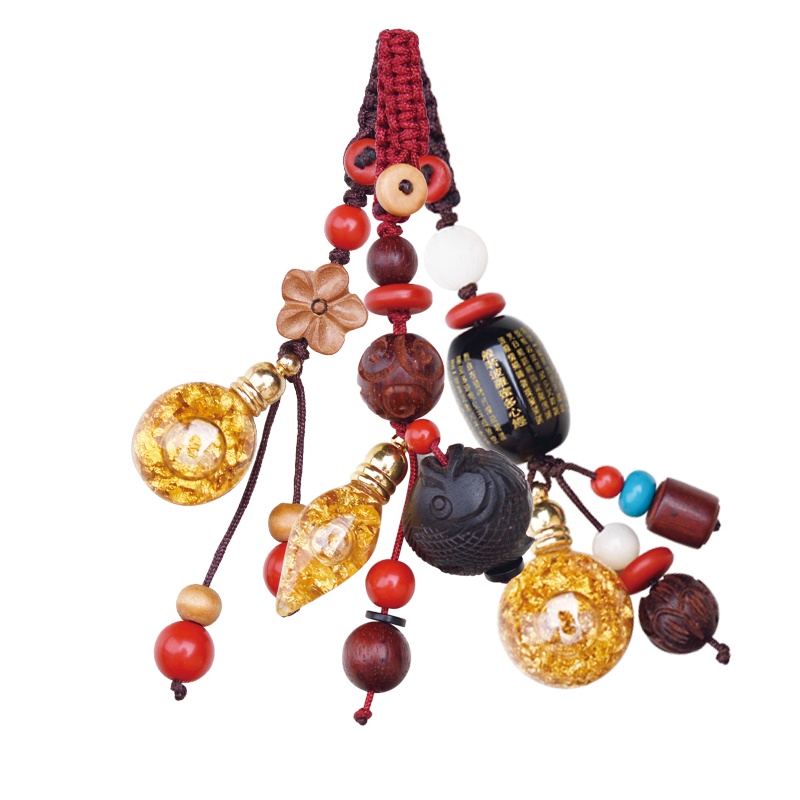 [龙凤金箔]禅意挂件