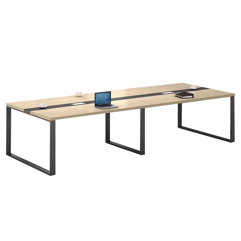 质凡长条会议桌洽谈桌板式桌