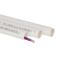 联塑 PVC电线管穿线管(A管)白色 dn20 --2米/根(10个装)