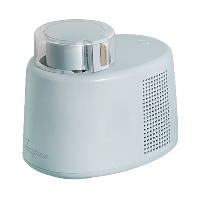杰滋(JazzPuss)冰淇淋机JX600意式冰家用小型全自动制水果甜筒酸奶冰淇淋机芯片制冷健康儿童冰淇淋圣代机西西里蓝