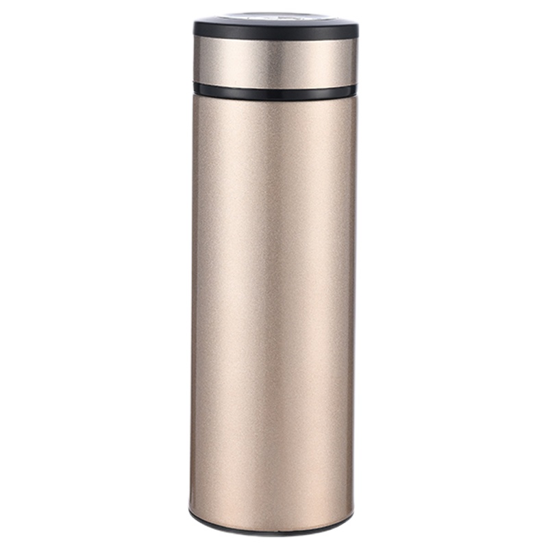 大容量不锈钢商务保温杯男女士时尚便携泡茶杯子