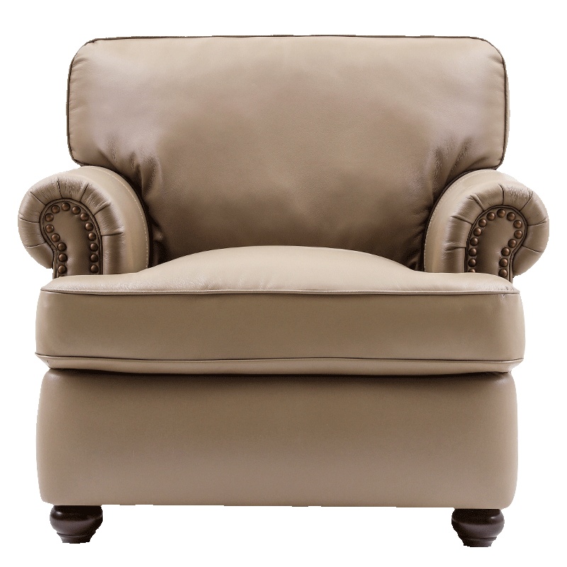 慕容美式真皮沙发头层牛皮极简轻奢现代简约组合大小户型客厅家具