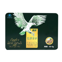 鹰牌PRO&EAGLE 鹰牌花旗参茶 120g(3g*40包)礼盒装西洋参茶 礼盒装