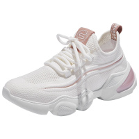 森马老爹鞋女夏季透气网面镂空网红厚底增高显脚小ins潮网状运动