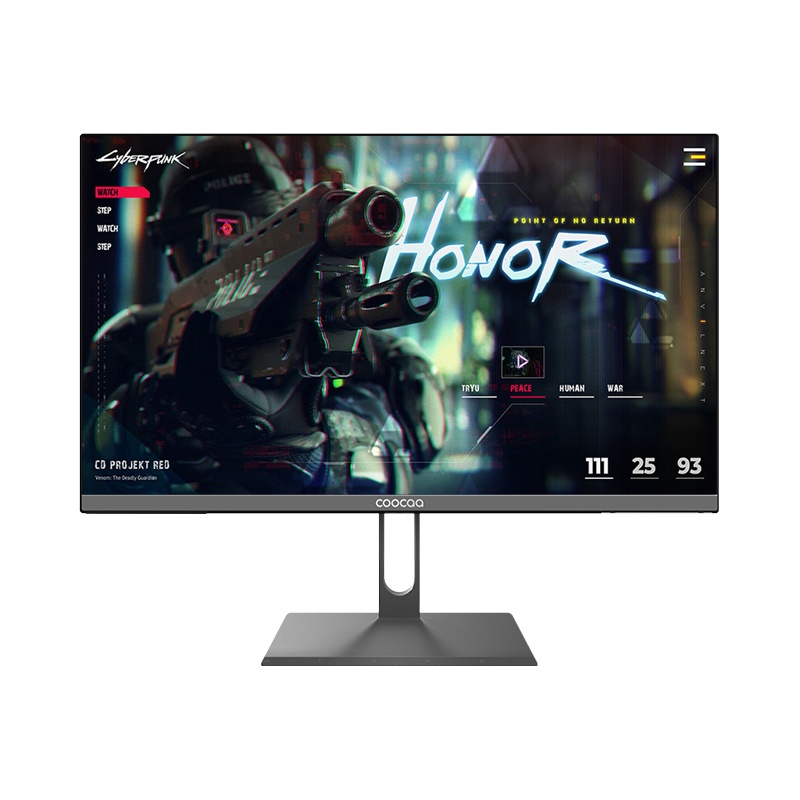 酷开 酷尊 27英寸2K屏高清防蓝光电竞游戏电脑一体机台式电脑 27英寸I7-10700F 16G 512G GTX1650-4G