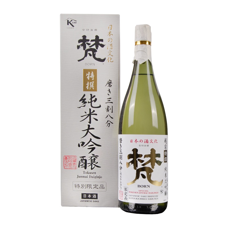 梵 日本进口清酒特选 纯米大吟酿-1.8L