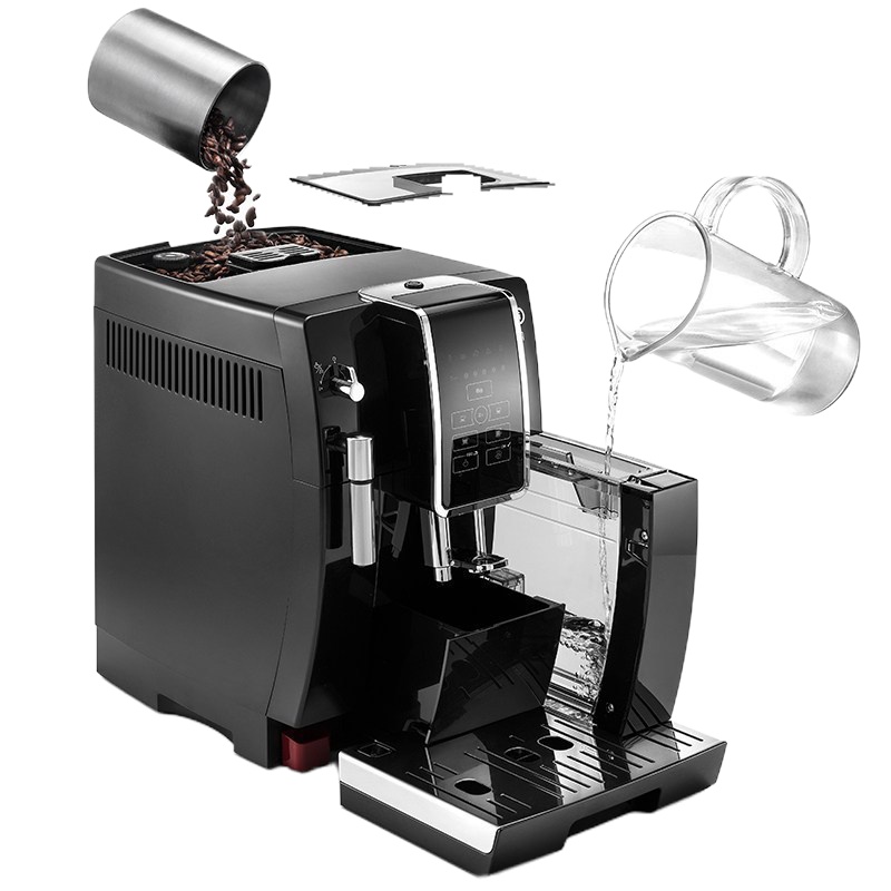 ECAM350.15.B全自动咖德龙啡机 豆粉两用研磨萃取 意式浓缩咖啡机