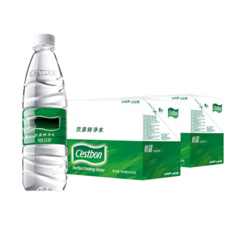 矿泉水纯净水饮用水 555ml 1箱