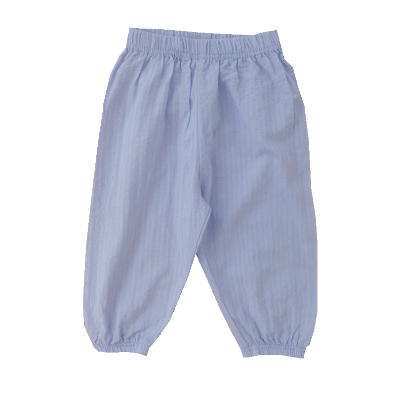 SNOOPY史努比童装防蚊裤女童灰蓝色2-13岁儿童装薄款裤子夏装女宝宝棉灯笼裤长裤潮90-140cm