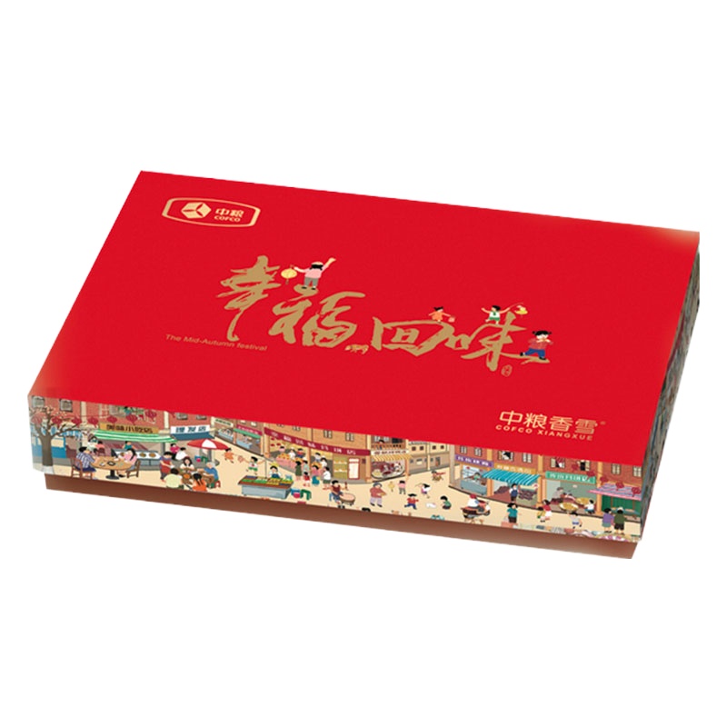 中粮 香雪幸福回味月饼礼盒450g+