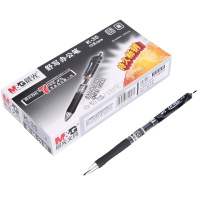 晨光 K35按动中性笔0.5mm 会议中性笔 12支/盒 黑色(单位:件)