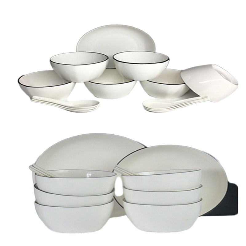 C048 13头简约欧式系列套装