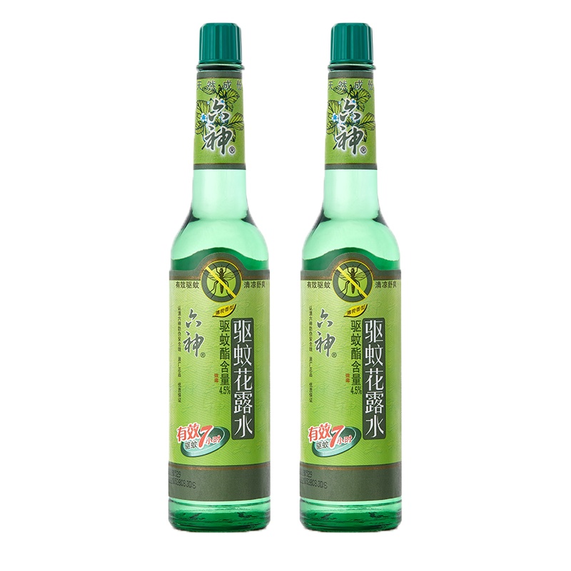 六神 驱蚊花露水195ml*2(薄荷香型)