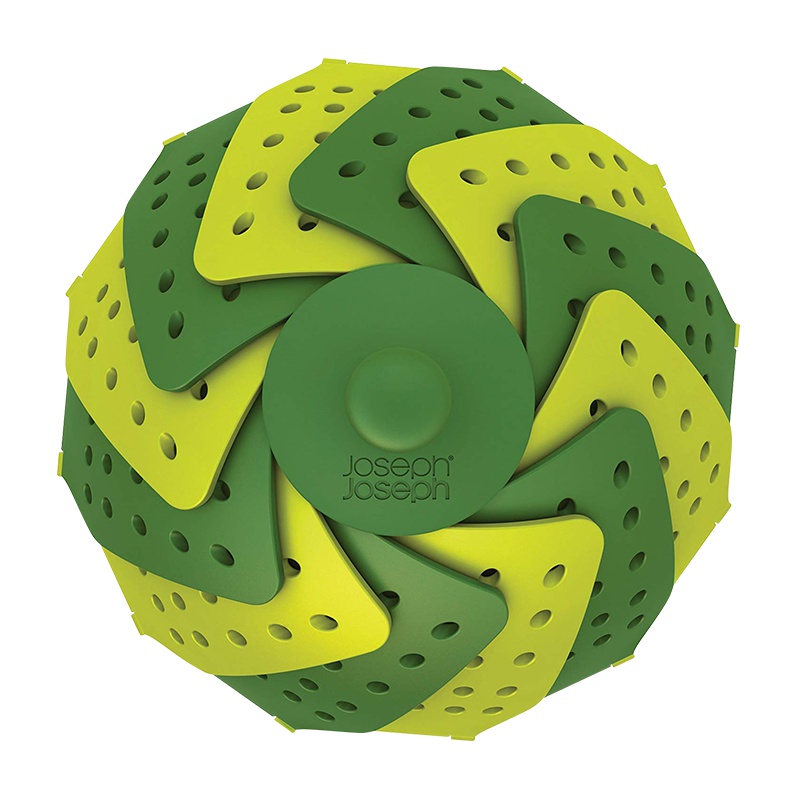 [莲花蒸笼]英国Joseph Joseph莲花可折叠耐 高温蒸煮篮 辅食营养餐必备 绿色 其他厨房小工具
