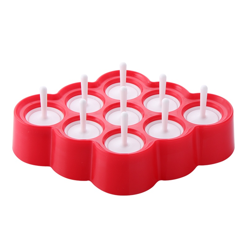 欧润哲 雪糕模具 硅胶迷你小冰棍儿童家用DIY模具9格其他家庭整理用具