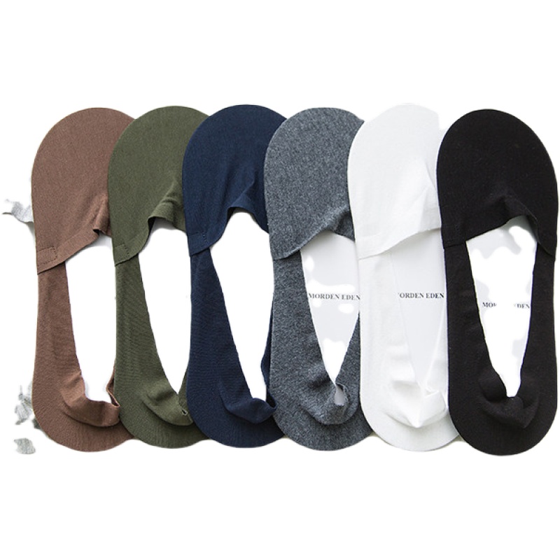 俞兆林袜子男船袜纯棉夏季薄款吸汗透气夏天短袜硅胶防滑隐形