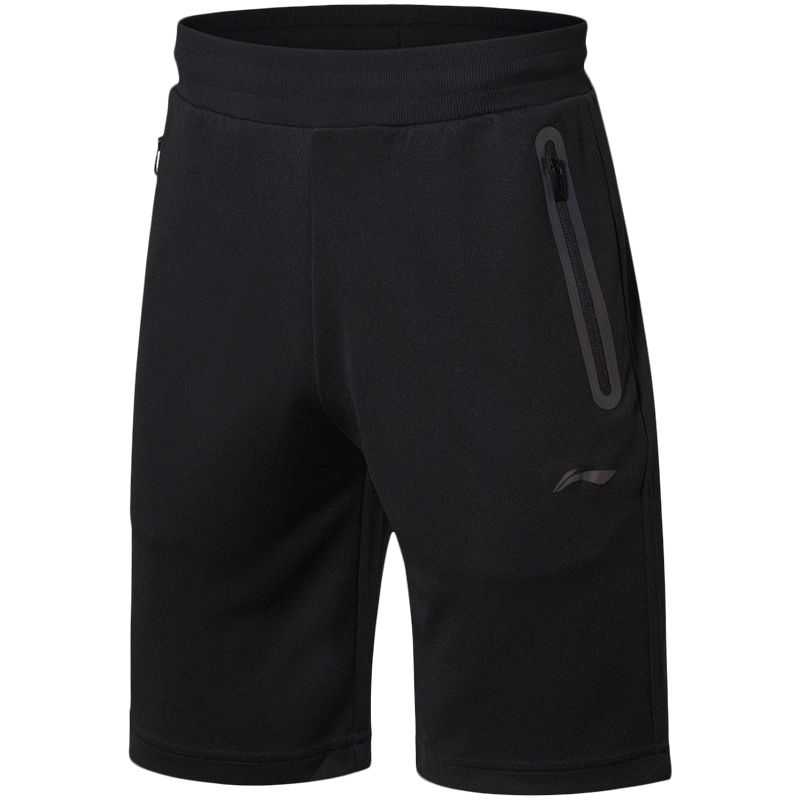 【自营】李宁训练系列男子短卫裤AKSN265-3