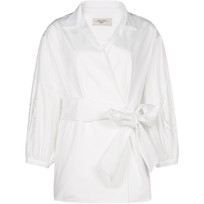 麦丝玛拉 MAX MARA WEEKEND 女士棉质休闲衬衫LIVIA