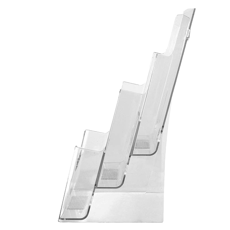 得力9317展示架(透明)即时贴 展示牌 墙面文件证书 框软硬胶套 透明广告贴 挂墙贴