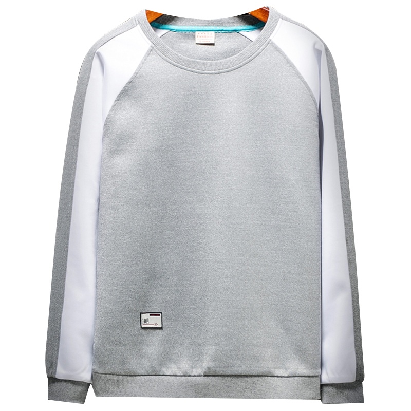 狮臣SHICHEN 2023年秋季新款男士卫衣圆领套头韩版时尚百搭卫衣男潮牌休闲运动卫衣男装