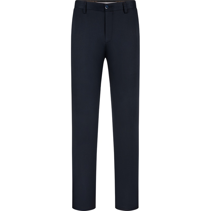 柒牌男装休闲裤2021夏季弹力抗皱修身长裤时尚青年百搭直筒裤