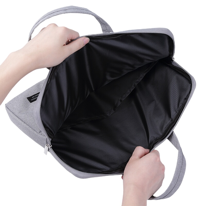 齐心 手提公文包 A8166 黑色 单个装（起订量不足20个不发货）（J）