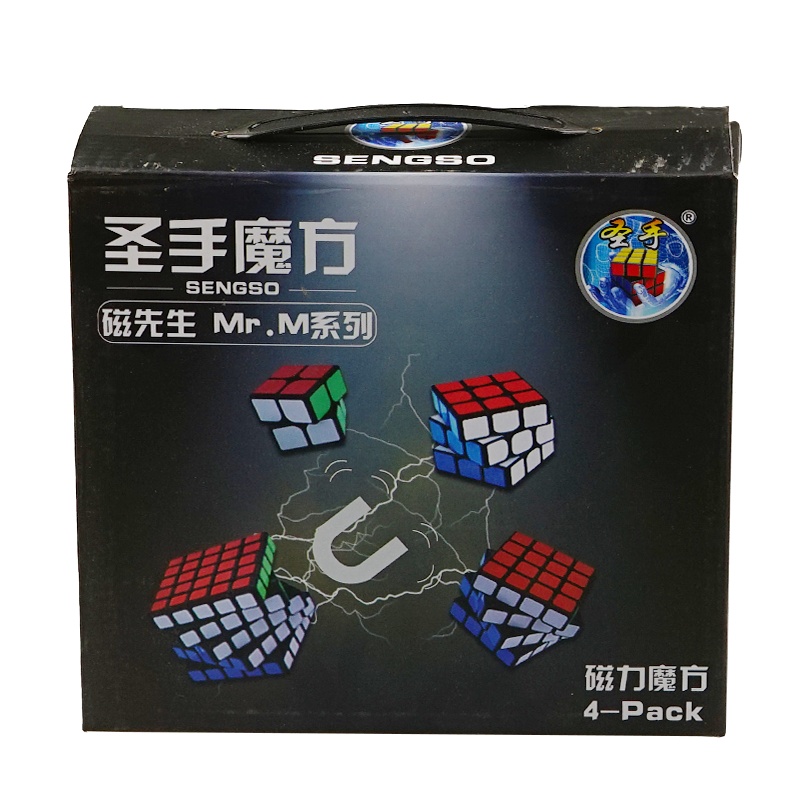 圣手7241A 磁先生魔方四件套