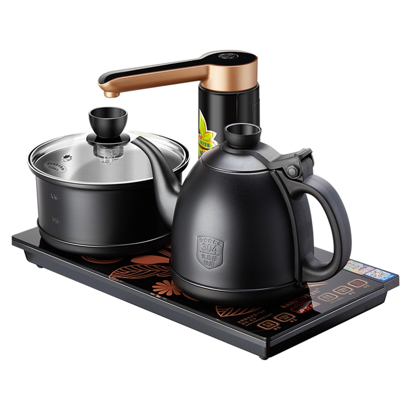 KAMJOVE/金灶K9自动上水壶电水壶全智能电茶壶自动加水续水泡茶水壶电热水壶茶具茶炉电子茶炉泡茶烧水电茶壶黑色烧水壶