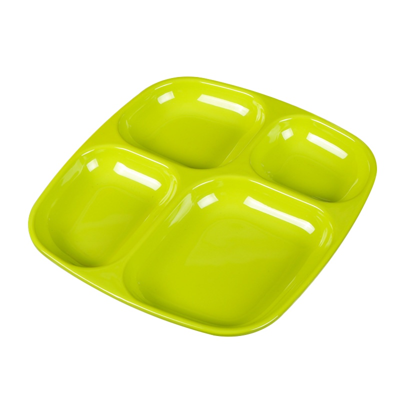 是尚 密胺三四五六分格餐盘饭盘