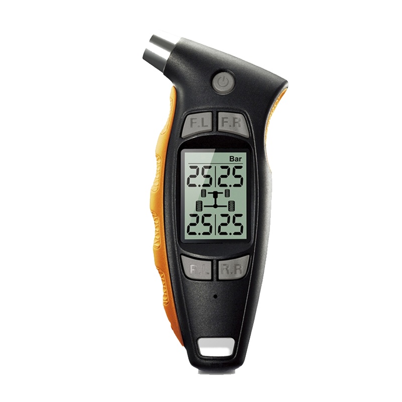 铁将军(Steelmate)数显胎压计汽车胎压监测高精度数字胎压表轮胎气压表测压器 伊利橙 抖音