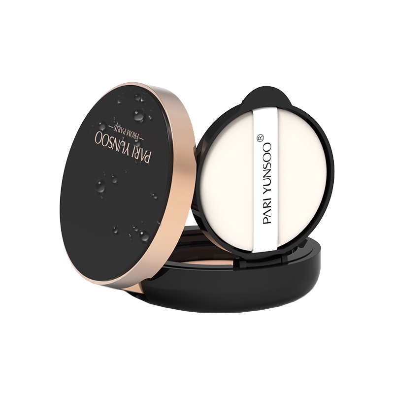 芭黎元素(PARI YUNSOO) 气垫CC霜保湿遮瑕持久不易脱妆BB霜提亮肤色粉底液#象牙白色