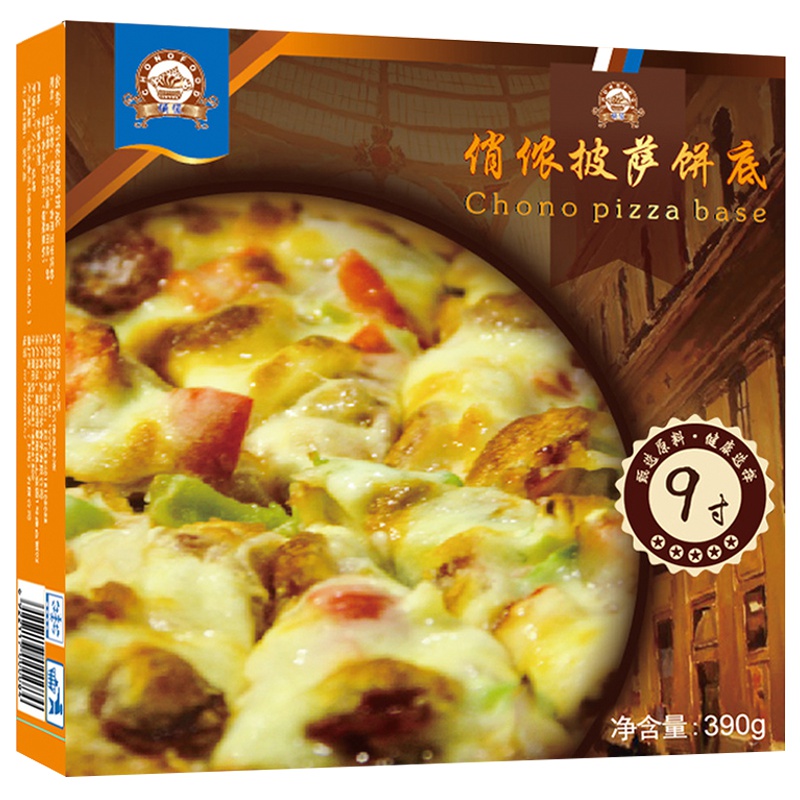 俏侬披萨饼底390g(9寸) 3片装