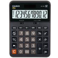 卡西欧(CASIO) DX-12B计算器 计算机 中号计算器 办公计算器 商务计算机 双电源计算机