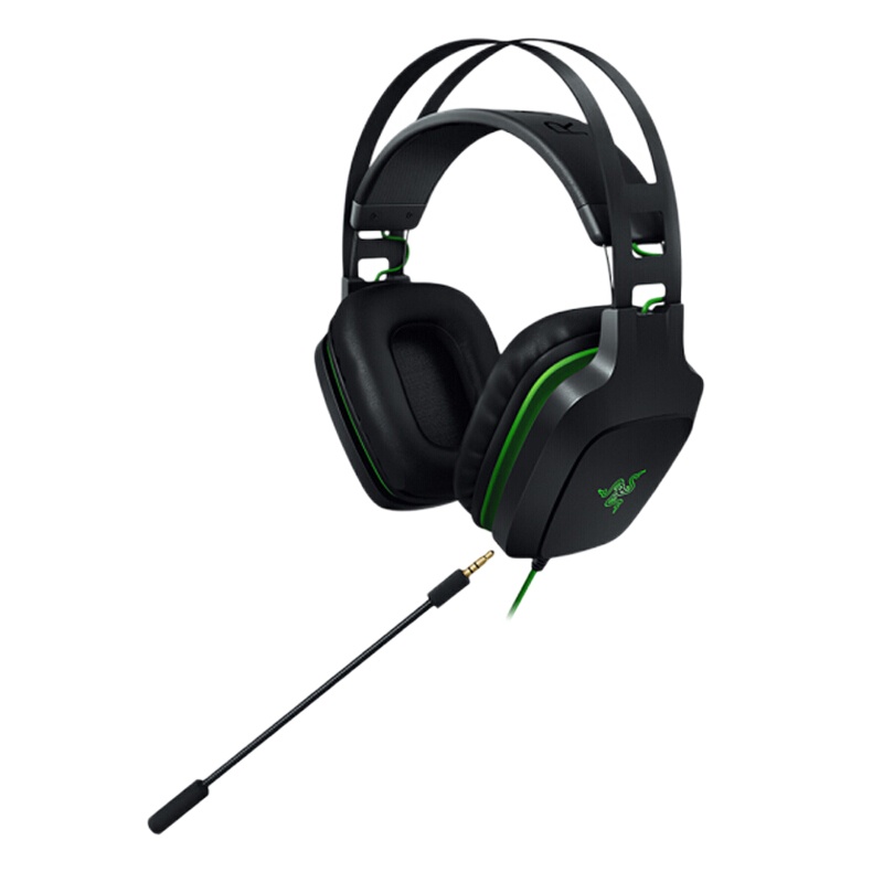 雷蛇(RAZER) 雷霆齿鲸V2 游戏音乐耳机耳麦 吃鸡绝地求生 电竞耳机 USB版本