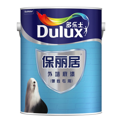 多乐士(Dulux)保丽居外墙底漆内墙乳胶漆 油漆涂料弹性专用A931-65601 5L底漆