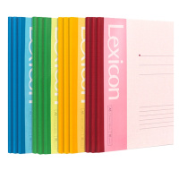 得力 7650 A5 30张无线装订软抄本笔记本子 办公文具记事本