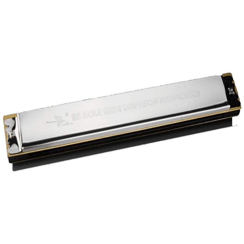 天鹅(Tian E)口琴高级成人演奏级专业男女28孔复音重音24孔口风琴初学乐器