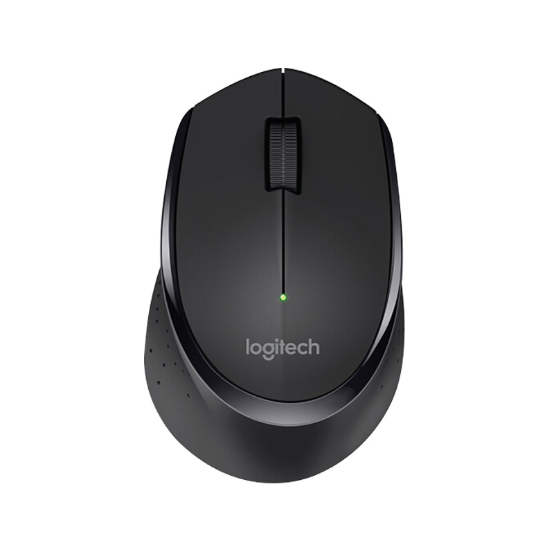 罗技M275(M280) 鼠标 无线鼠标 办公鼠标 右手鼠标 带无线2.4G接收器黑色