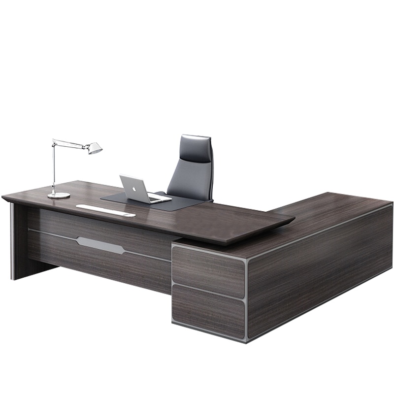 格具(GEJU)老板桌办公桌总裁桌大班台经理桌现代简约办公家具(可定制)