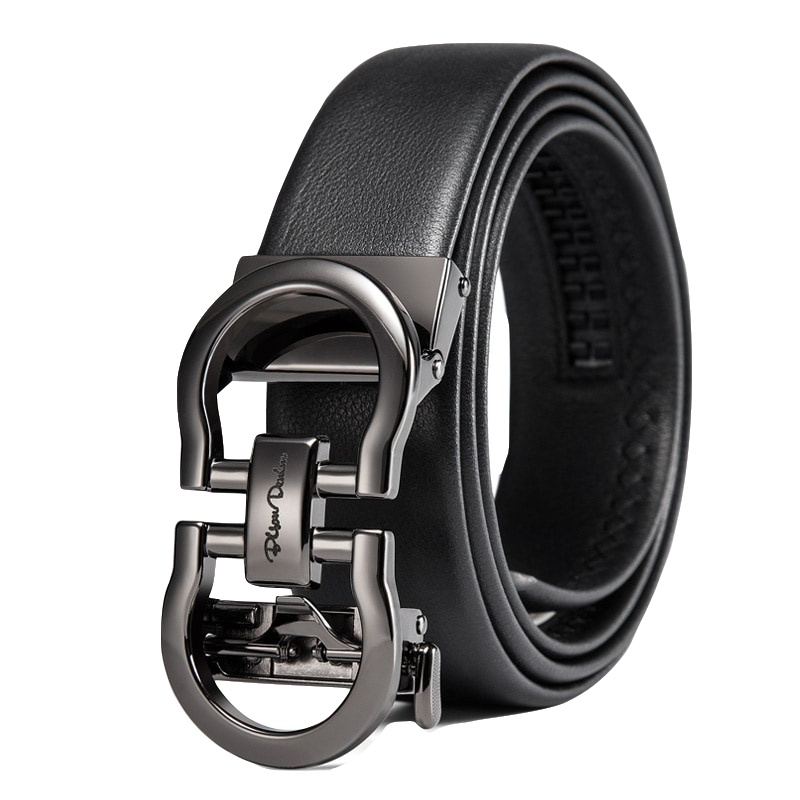 美洲野牛男士皮带真皮自动扣商务腰带韩版休闲头层牛皮裤腰带潮