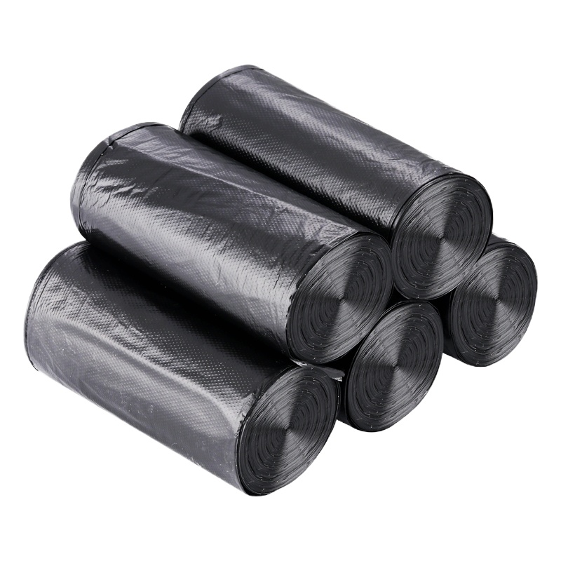SCP 45*50cm垃圾袋 SCP-12564 加厚黑色环卫塑料垃圾袋(100只/卷) (卷)
