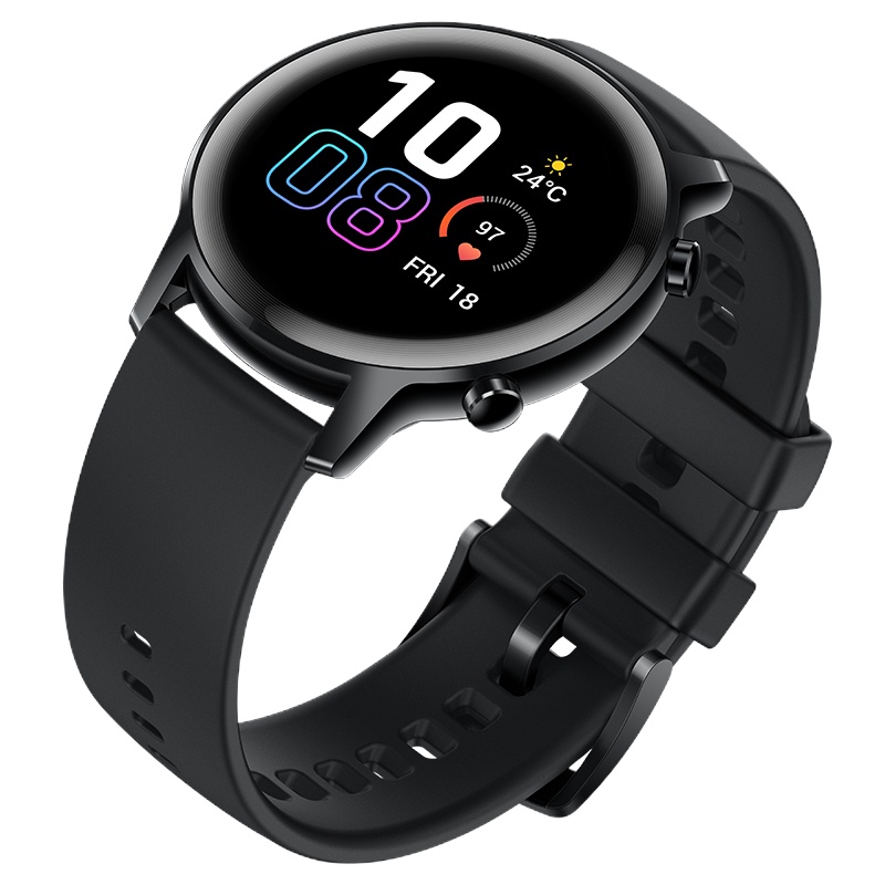 荣耀手表2 42mm 玛瑙黑（智能运动户外手表 一周续航 音乐播放血氧检测心脏健康监测）MagicWatch2