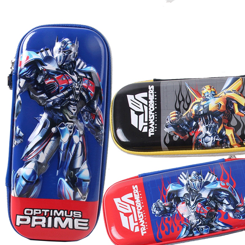 变形金刚笔袋小学生男童3D立体防水文具笔盒创意大容量儿童铅笔袋